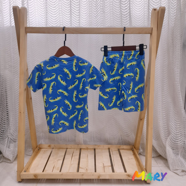 تی شرت و شورت طرح تمساح کد۹