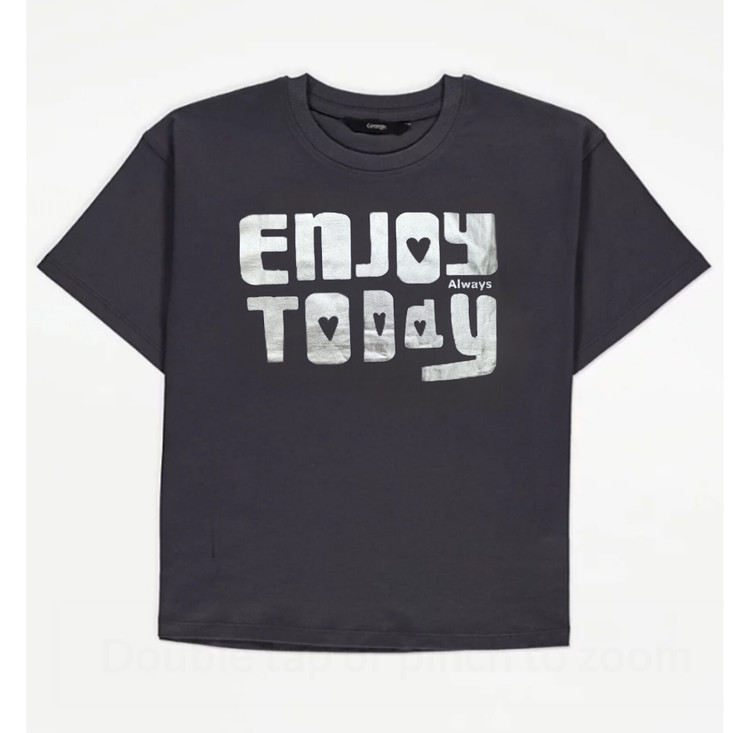 تیشرت طرح ENJOY TODAY کد ۴۷