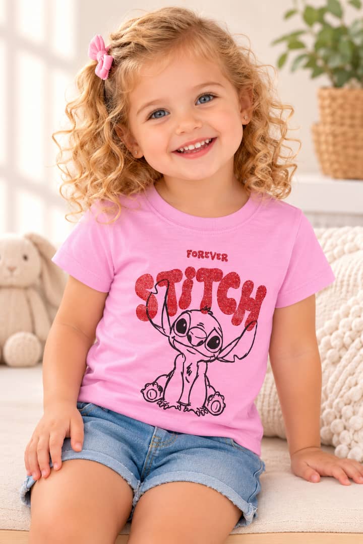 تیشرت طرح forever stitch کد ۴۸